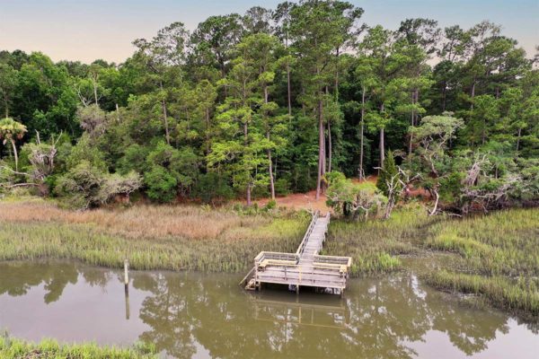 1940 Longcreek Wadmalaw Home with Tidal Creek Dock