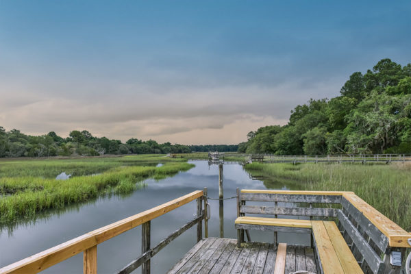 1940 Longcreek Wadmalaw Home with Tidal Creek Dock