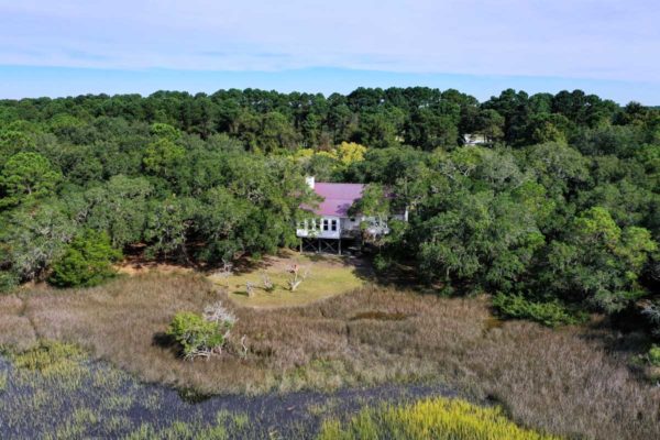 Waterfront Property for Sale Johns Island Tidal Creek Home with Land 2569 Abbapoola Road