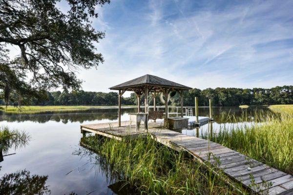 Waterfront Property for Sale Johns Island Tidal Creek Home with Land 2569 Abbapoola Road