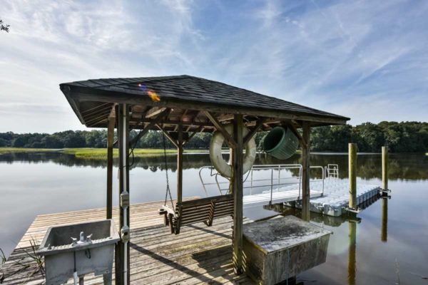 Waterfront Property for Sale Johns Island Tidal Creek Home with Land 2569 Abbapoola Road