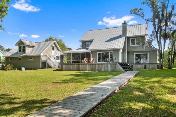 Waterfront Home in Meggett | 4411 Lord Proprietors Road