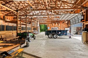 Interior of Barn